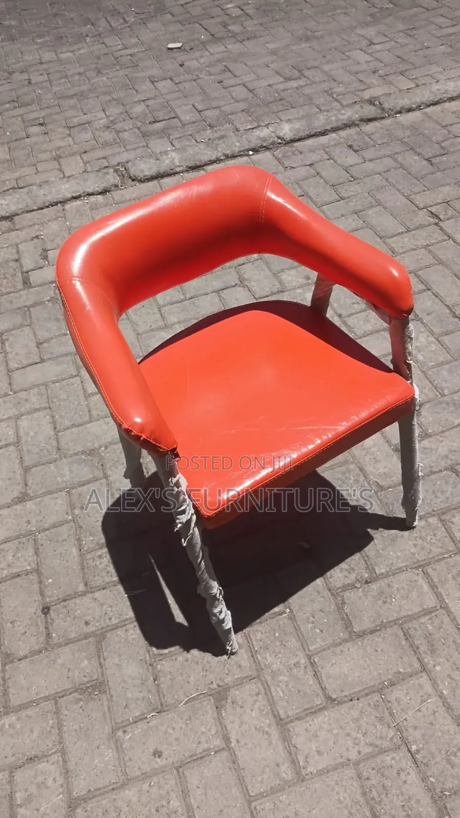 Orange Modern Dining Chair