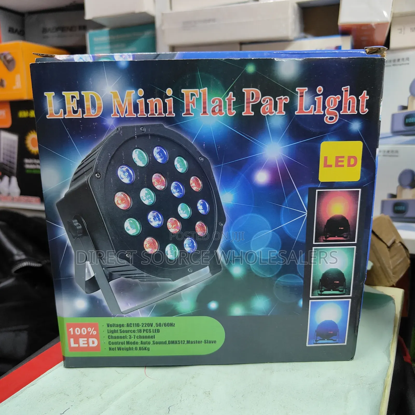 Stage Lights Mini Parcan Light RGB LED Light
