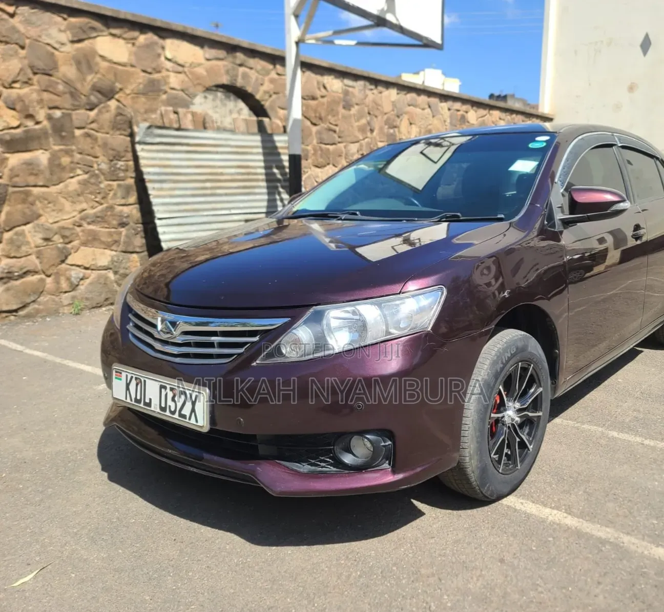 Toyota Allion 2016 Maroon