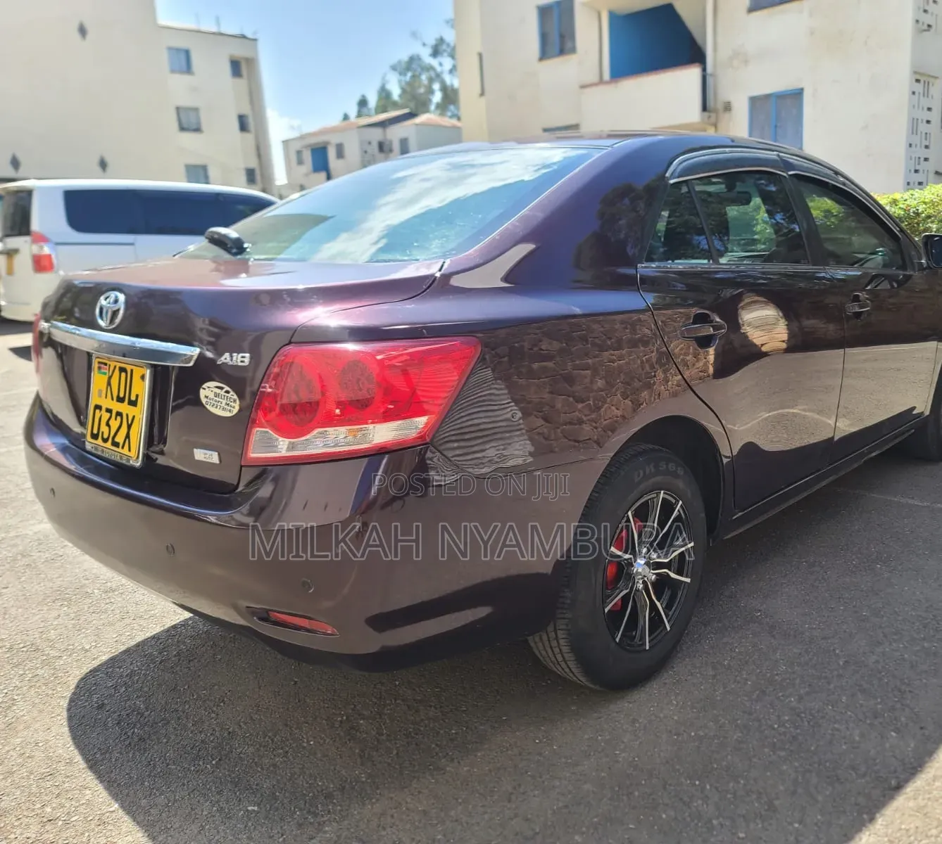 Toyota Allion 2016 Maroon