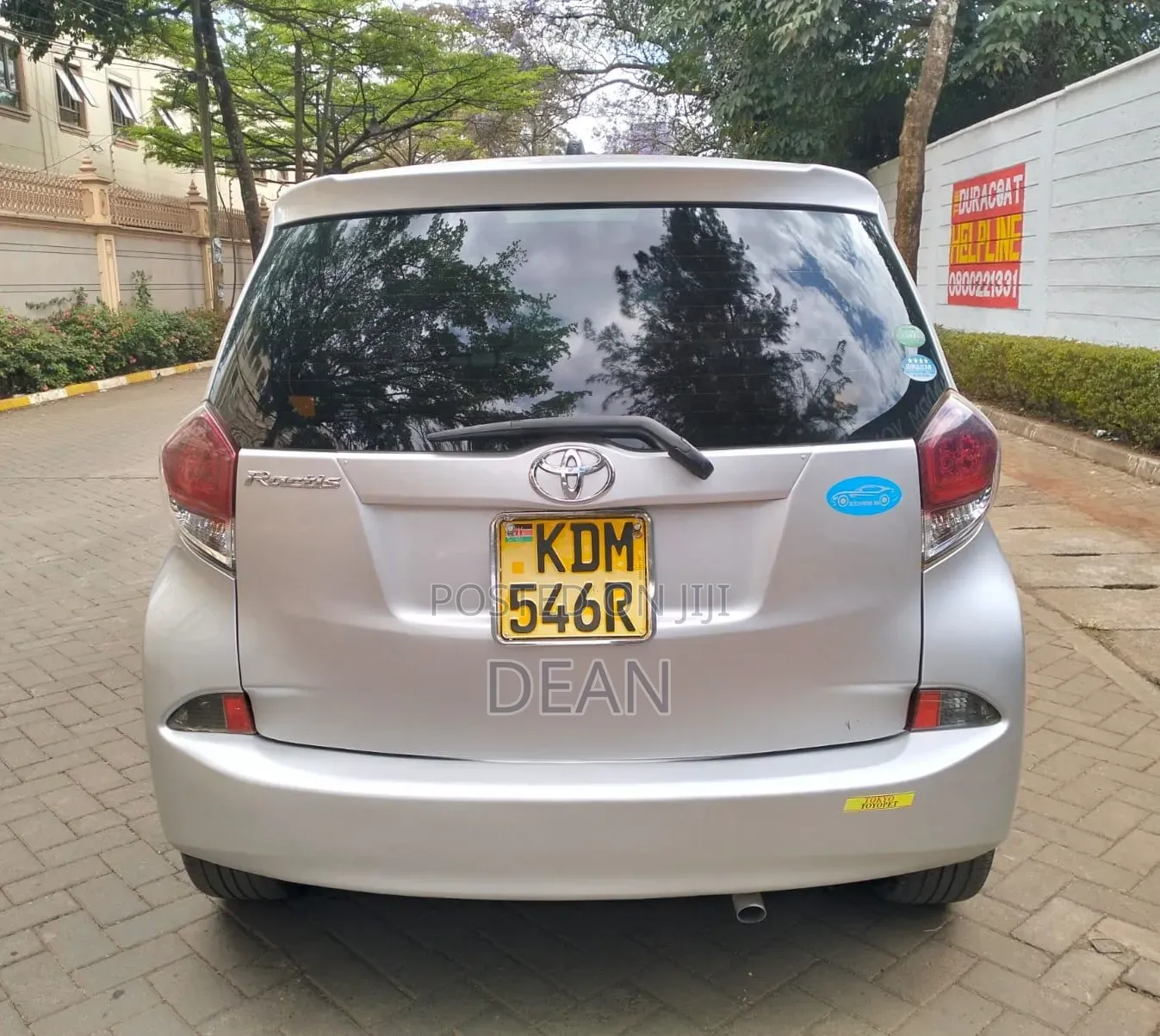 Toyota Ractis 2016 Silver