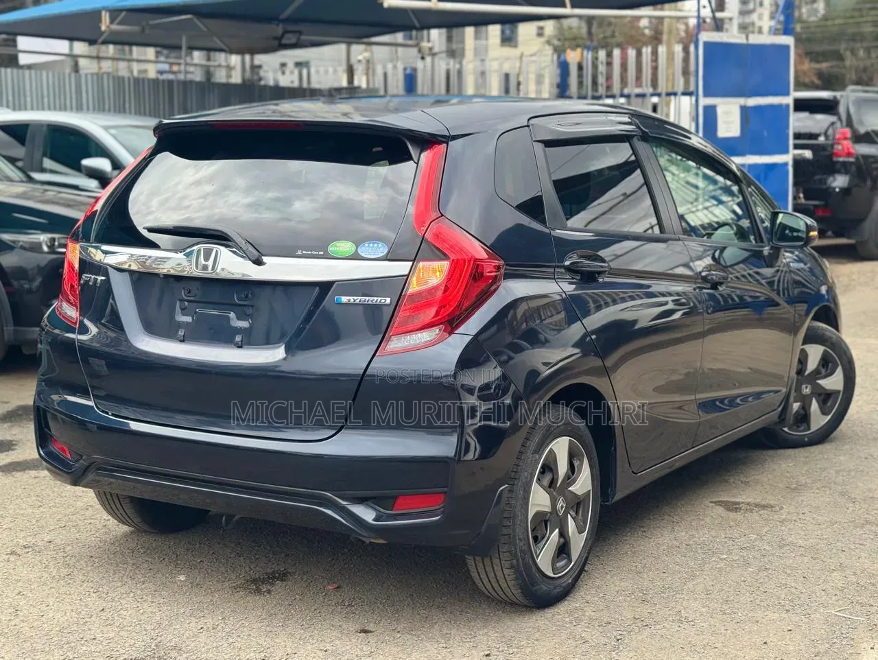 Honda Fit 2019 Blue
