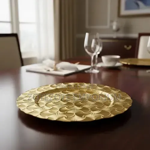 13 Inch Round Reef Charger Plate