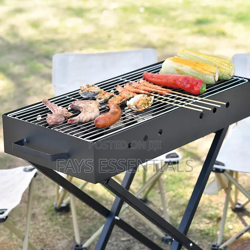 Outdoor Camping Folding Barbecue Grill