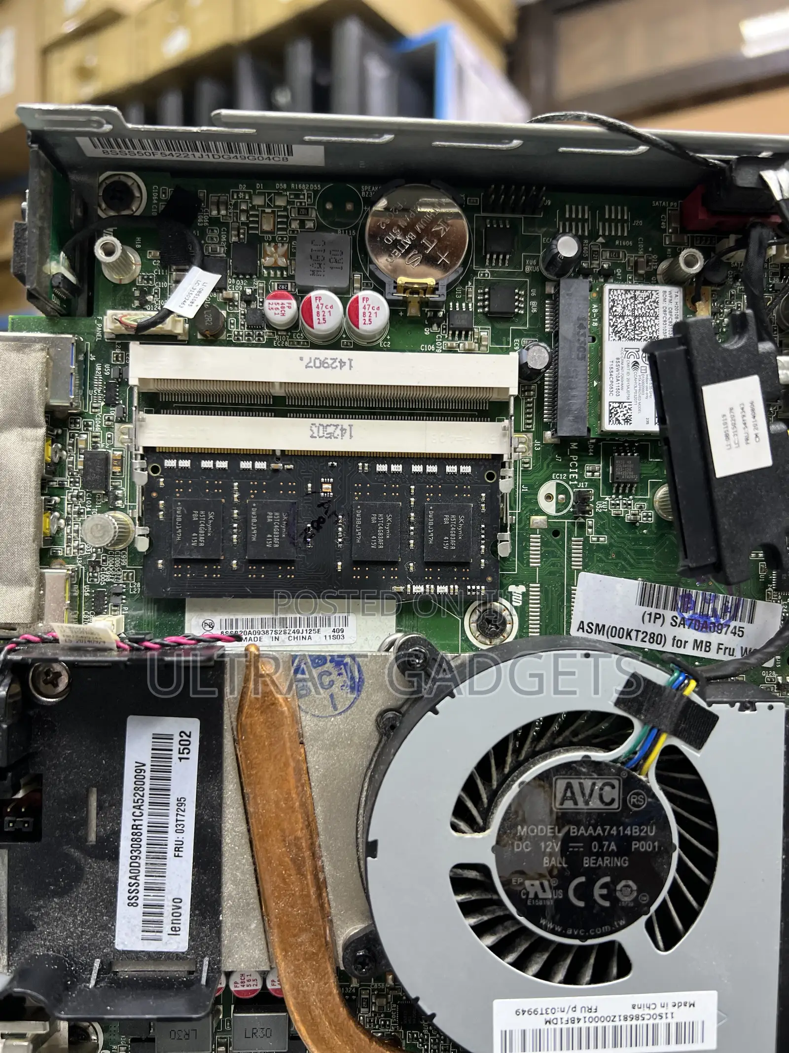 Desktop Computer Lenovo 8GB Intel Core i3 SSD 128GB