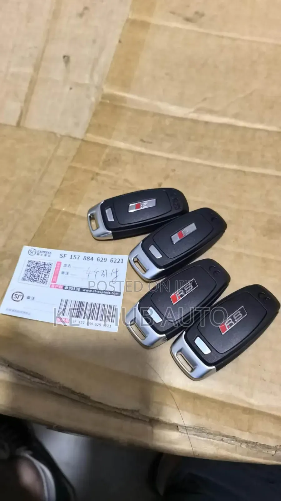 Audi Rs Car Keys