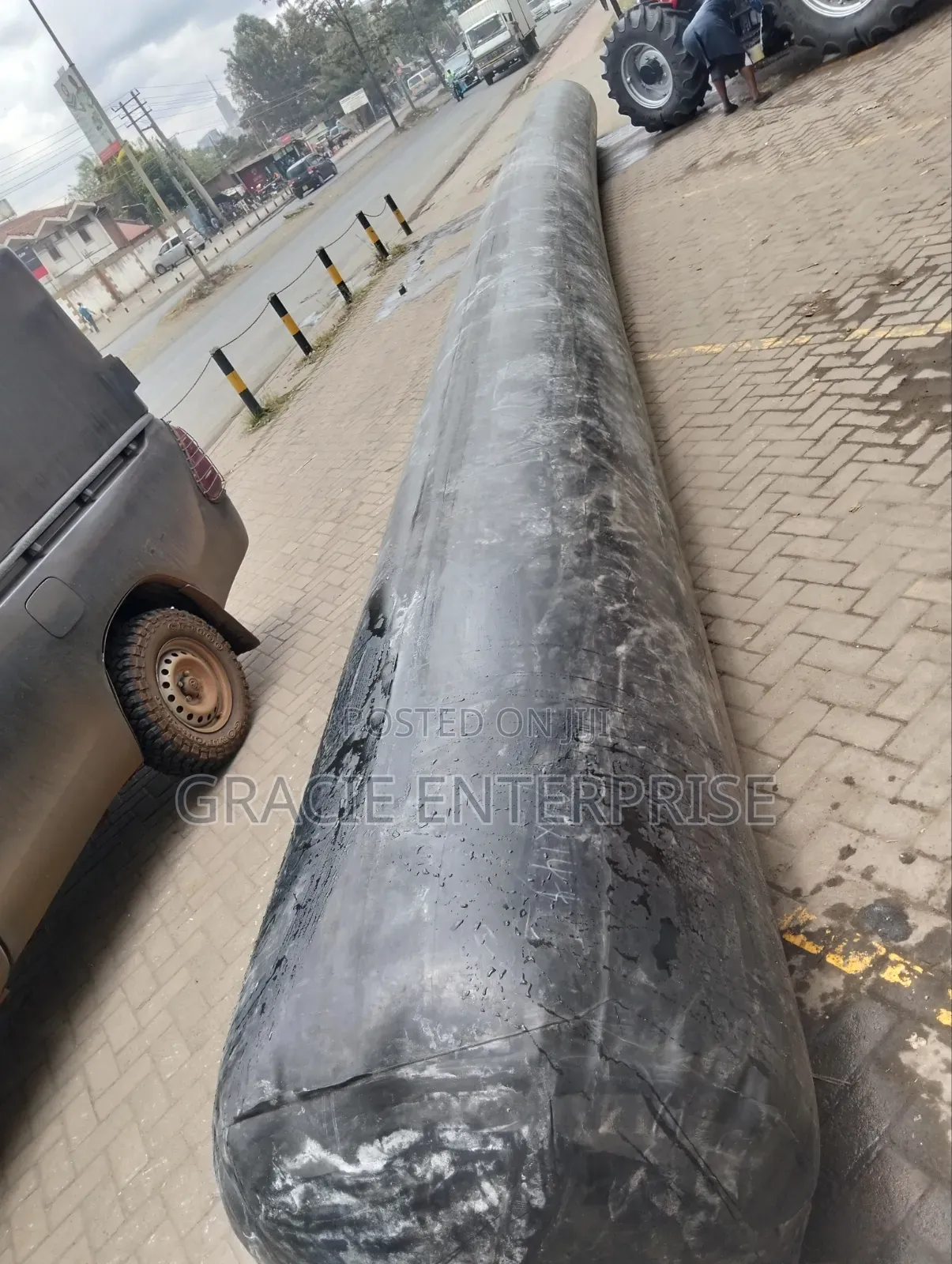 Rubber Culvert Balloon 600mm by 9m