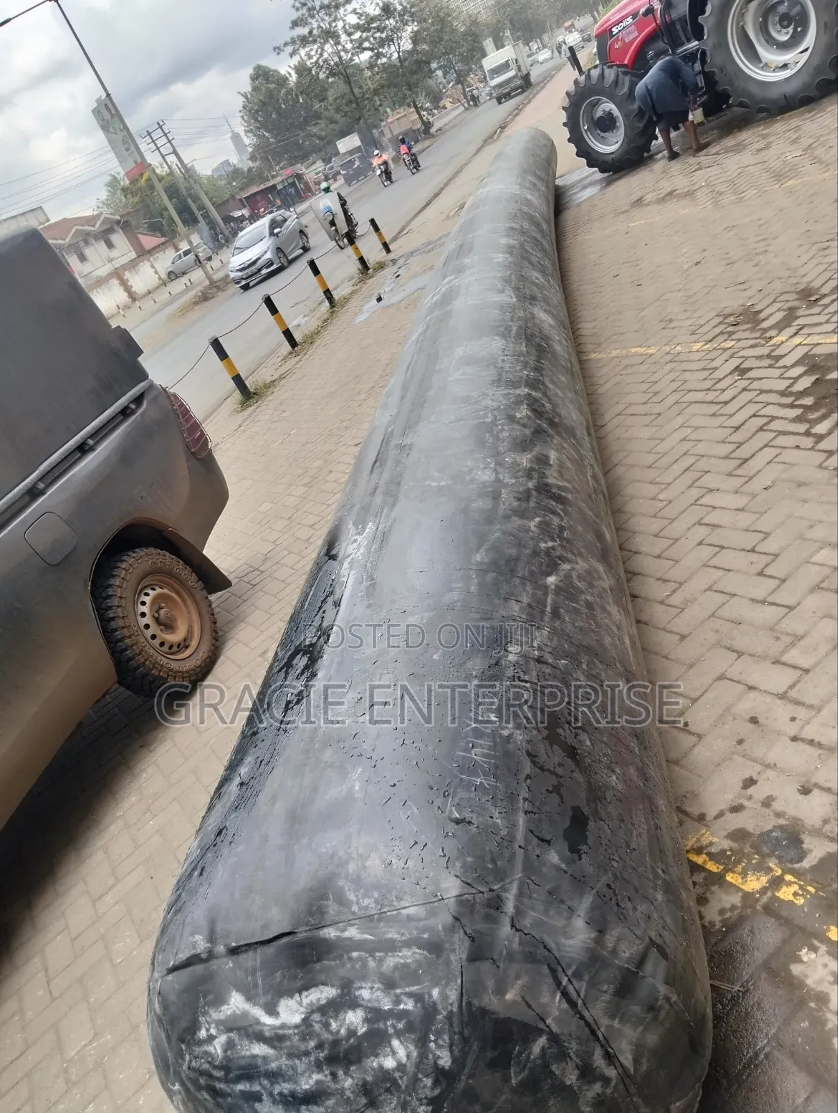 Inflatable Rubber Culvert Balloon 900mm by 12m