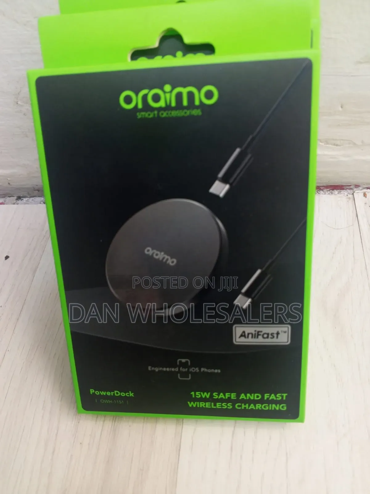 Oraimo PowerDock 15W Wireless Charger With AniFast Technology Original