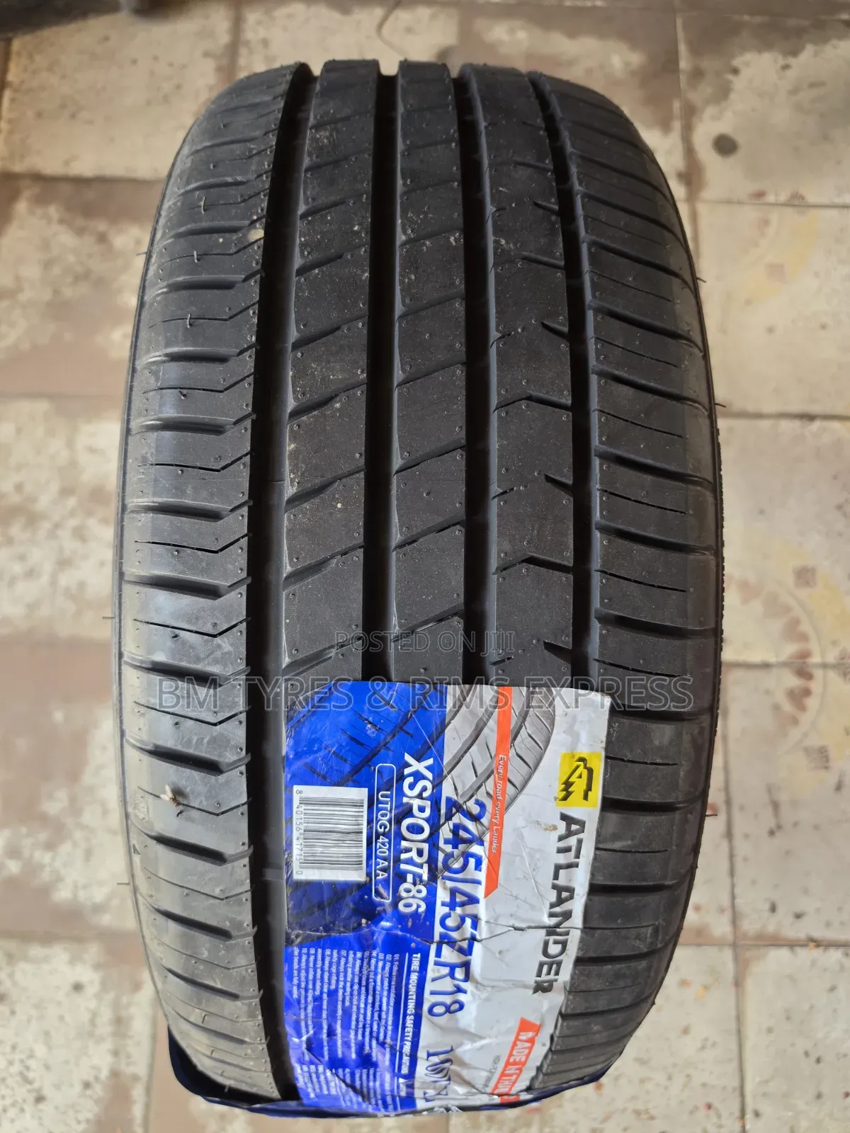 245 /45 R18 ATLANDER TIRES (Thailand)