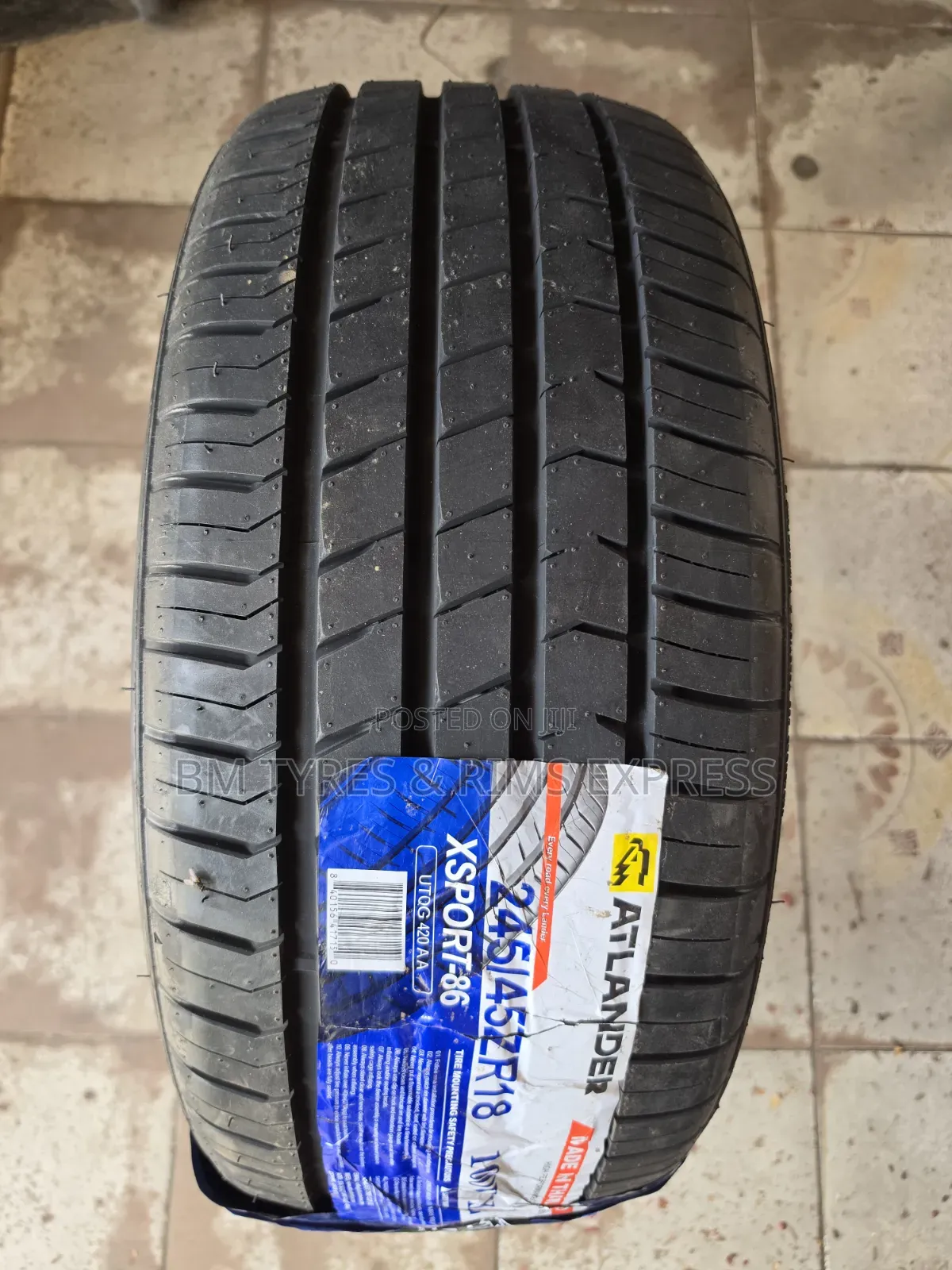 245 /45 R18 ATLANDER TIRES (Thailand)