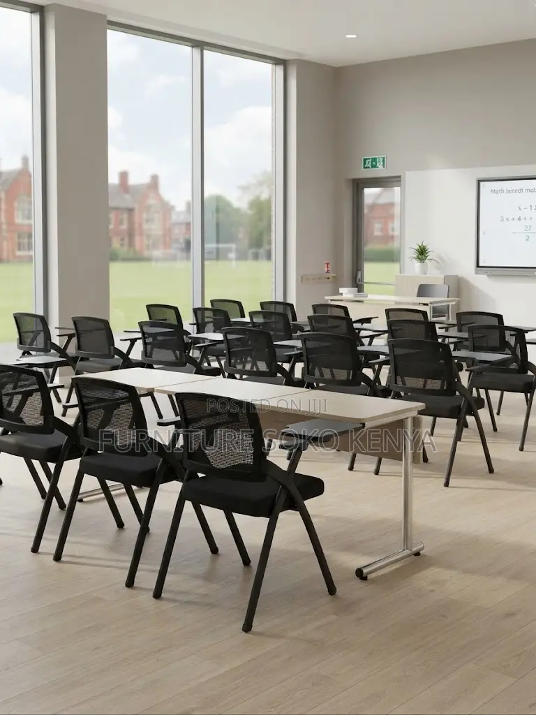 Office Chairs; Mid Backrest Book Pad Chair ( School and Office Meets)