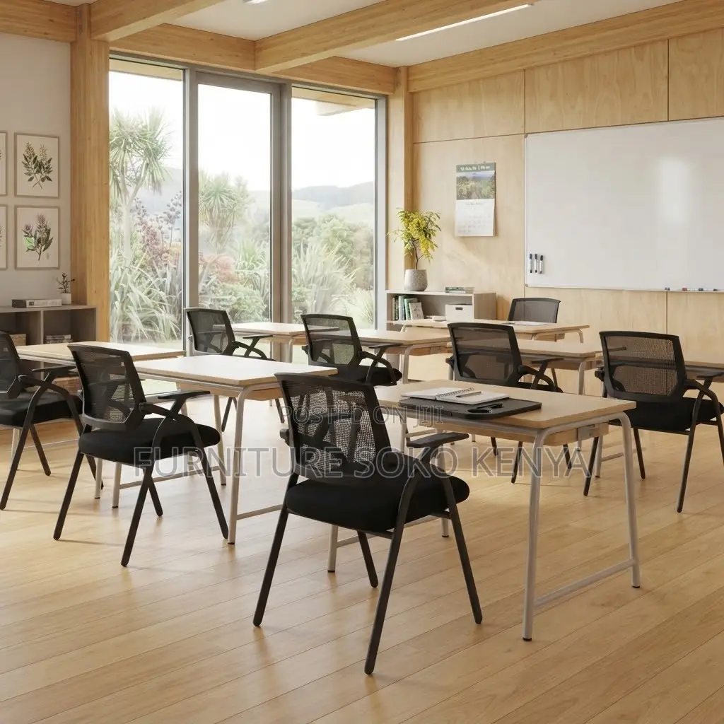 Office Chairs; Mid Backrest Book Pad Chair ( School and Office Meets)
