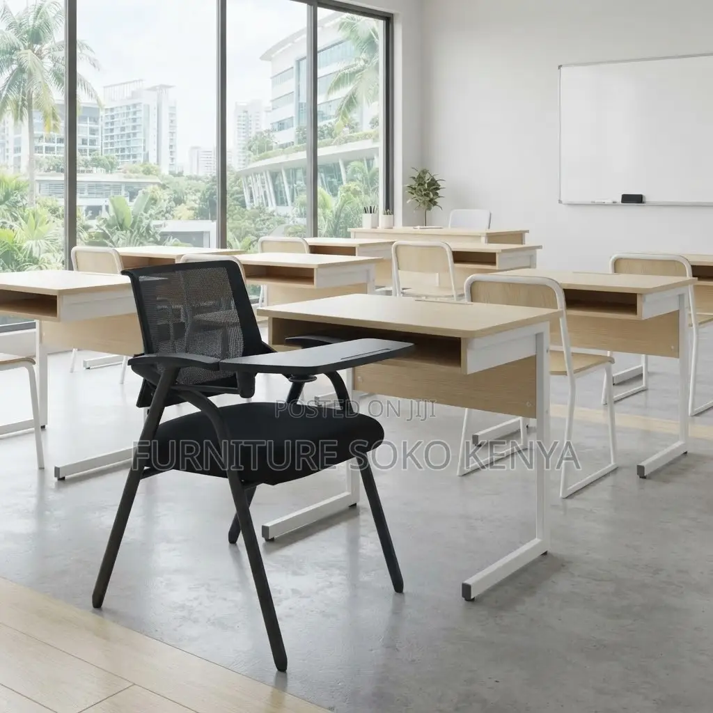 Office Chairs; Mid Backrest Book Pad Chair ( School and Office Meets)
