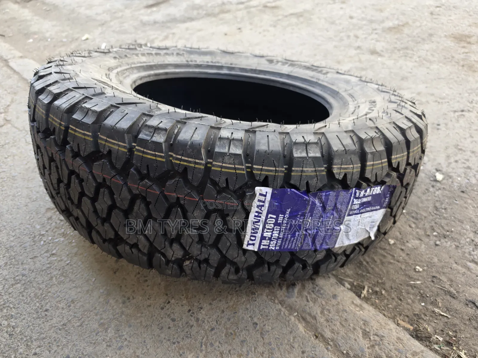 265 /70 R17 Townhall Tires (All Terrain)