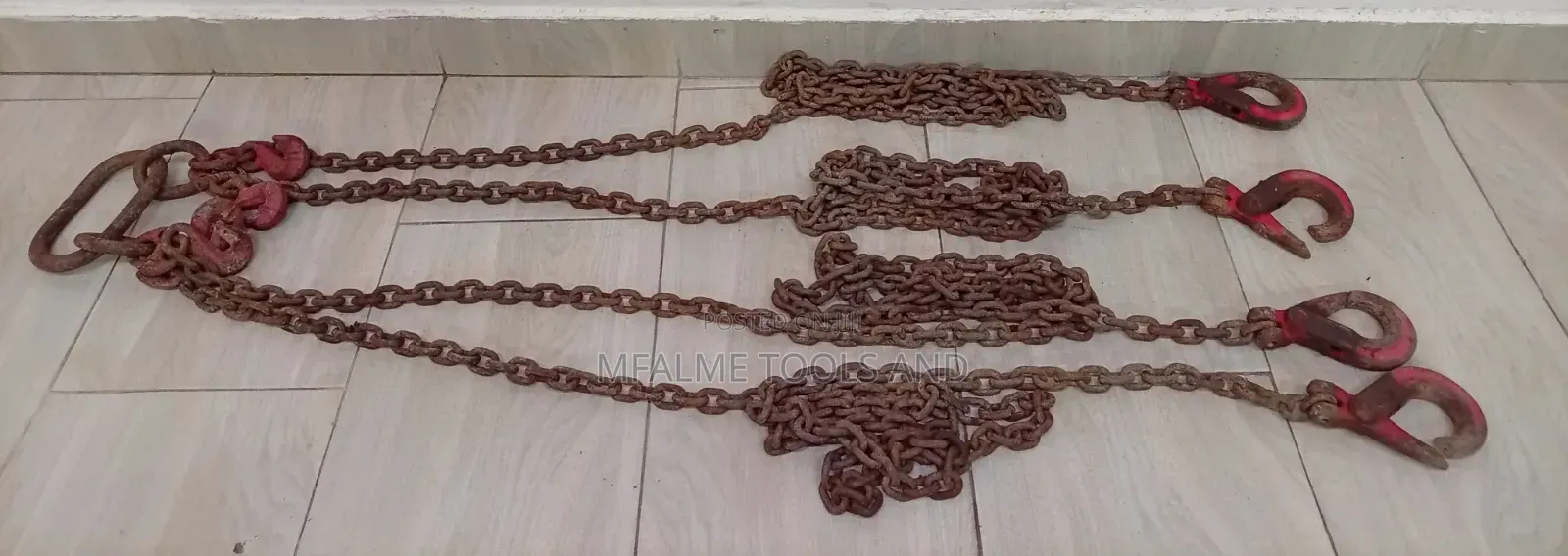 Ex-Uk Heavy-Duty 4-Leg Chain Sling