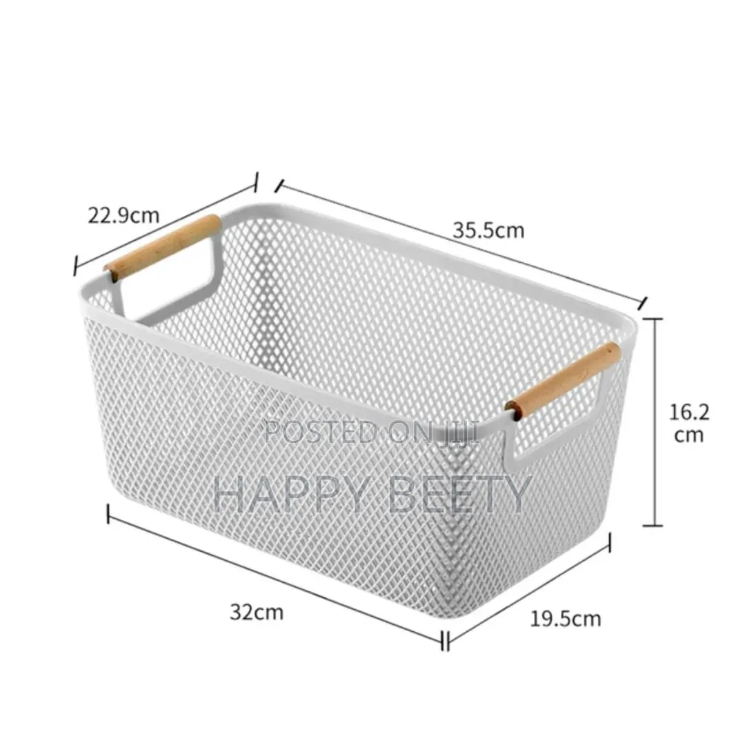 Medium Plastic Storage Basket