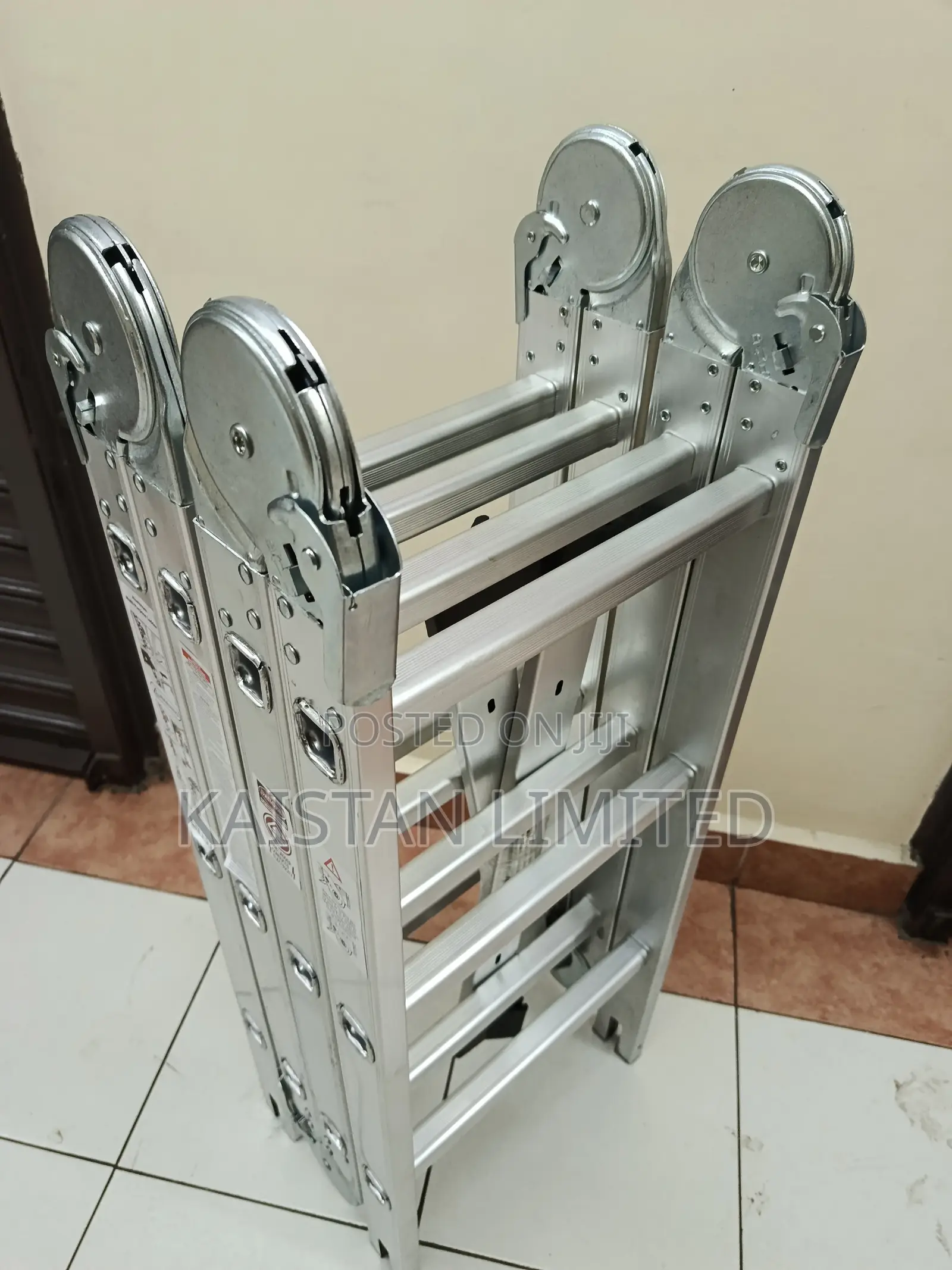 4 by 4 Aluminum Foldable Ladder
