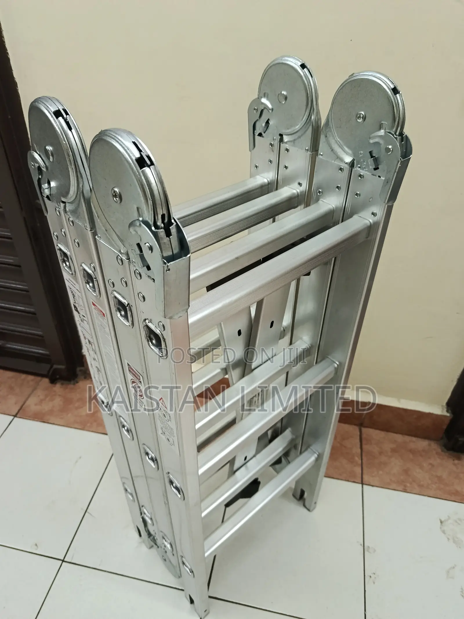 4 by 4 Aluminum Foldable Ladder