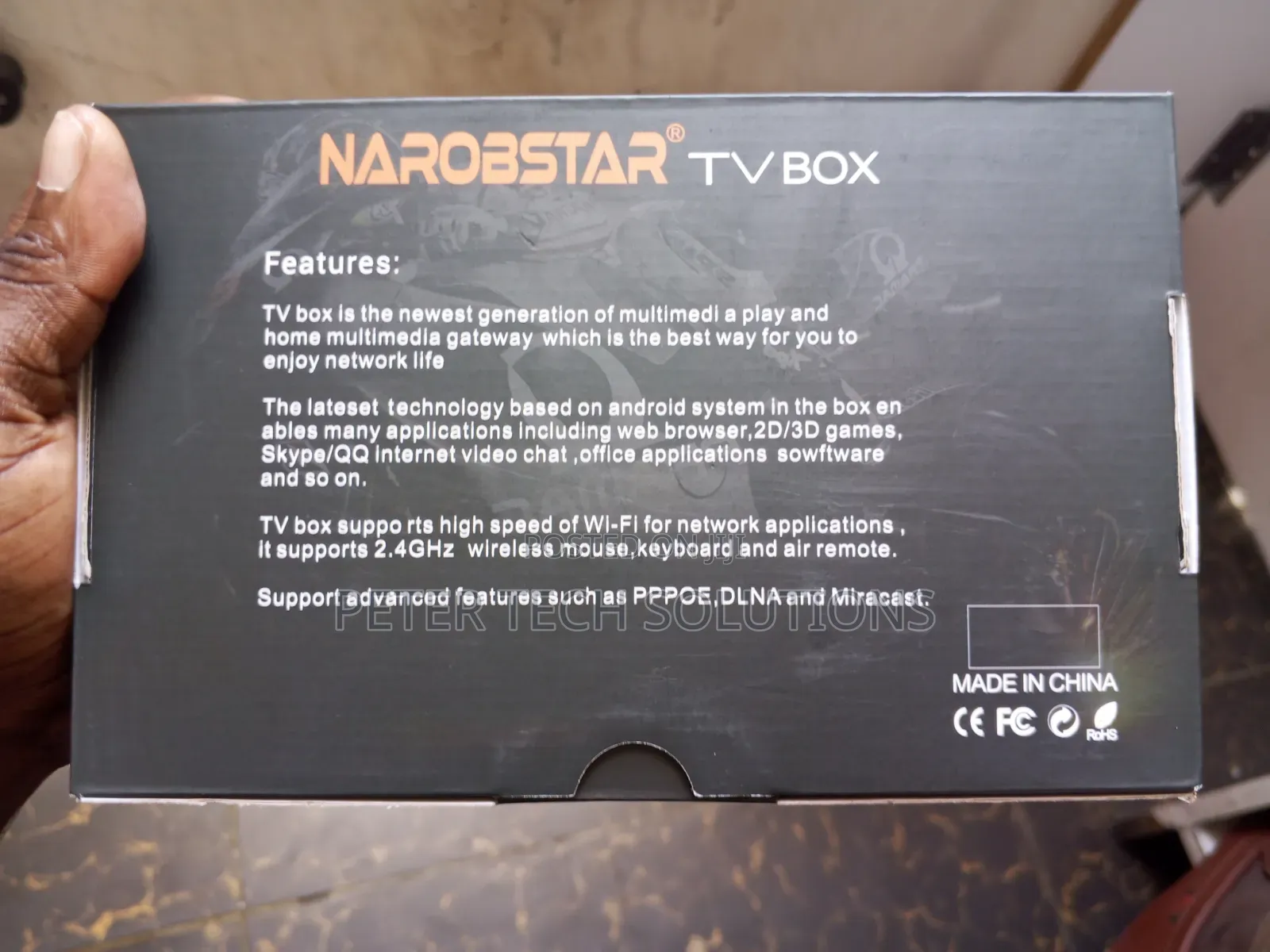 Pro 4K Support 32GB Ram + 256GB ROM Smart Android TV Box