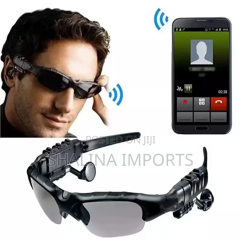 Wireless Bluetooth Sunglasses With Built-in Stereo Earphones
