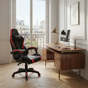 Home Office Gaming Seat | Reclining High Backrest Leather Chair