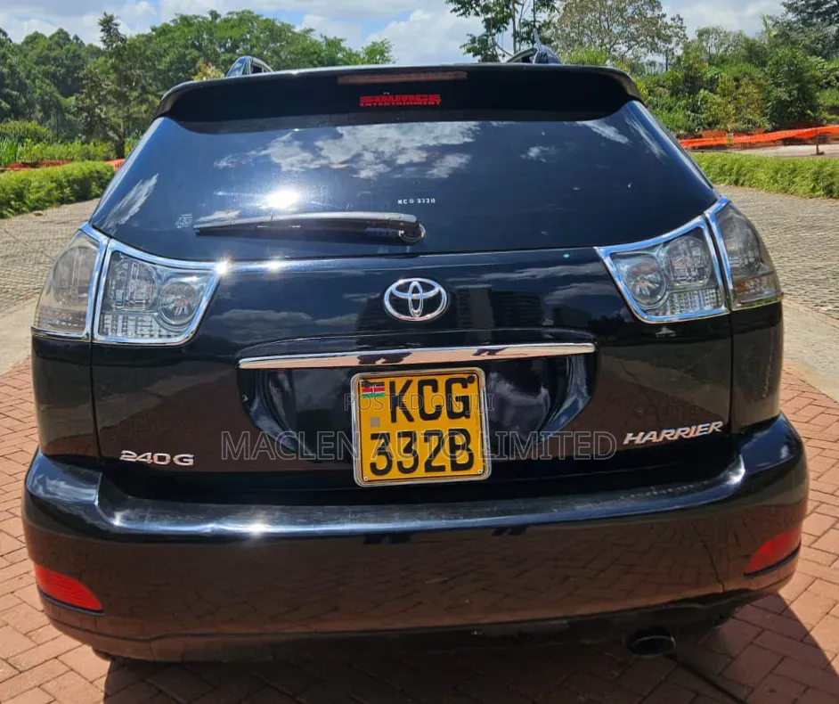 Toyota Harrier 2008 Black