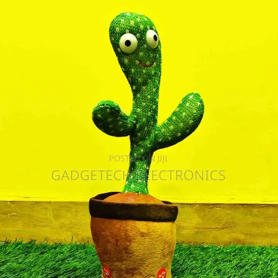 Dancing Cactus Toy With Music and Light,