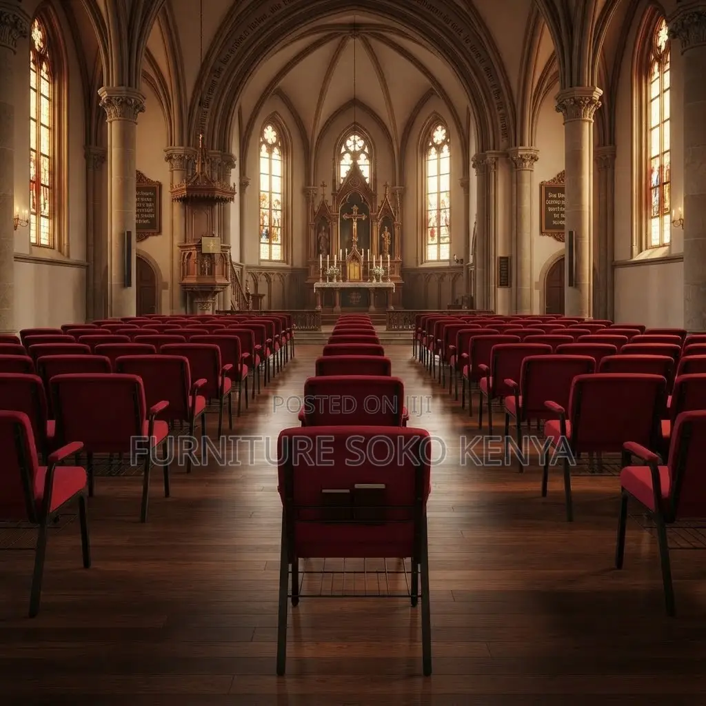 Office Church Events Chairs | Armed Stackable Mid Backrest Seat
