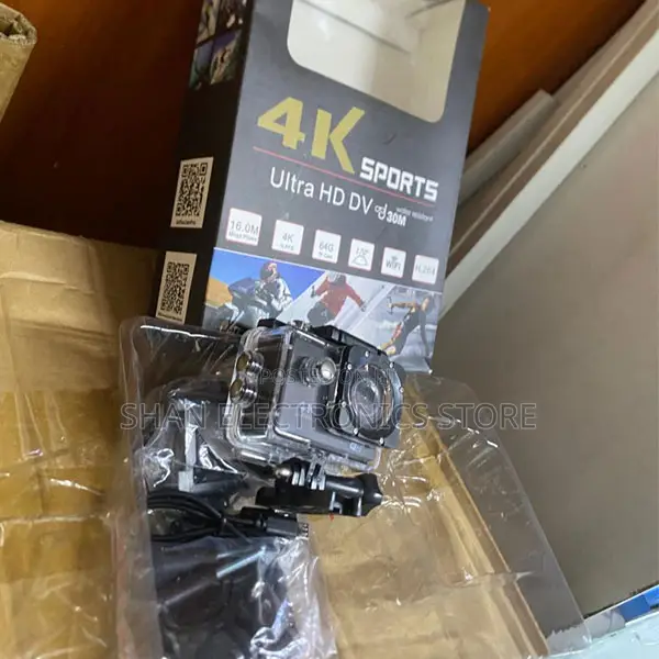 1080P 60FPS WiFi Action Camera With Waterproof Housing