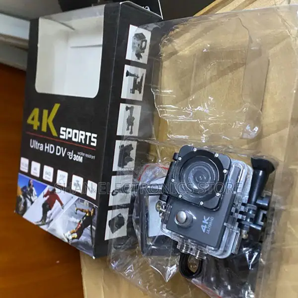 4K Action Camera With Loop Recording and WiFi Control