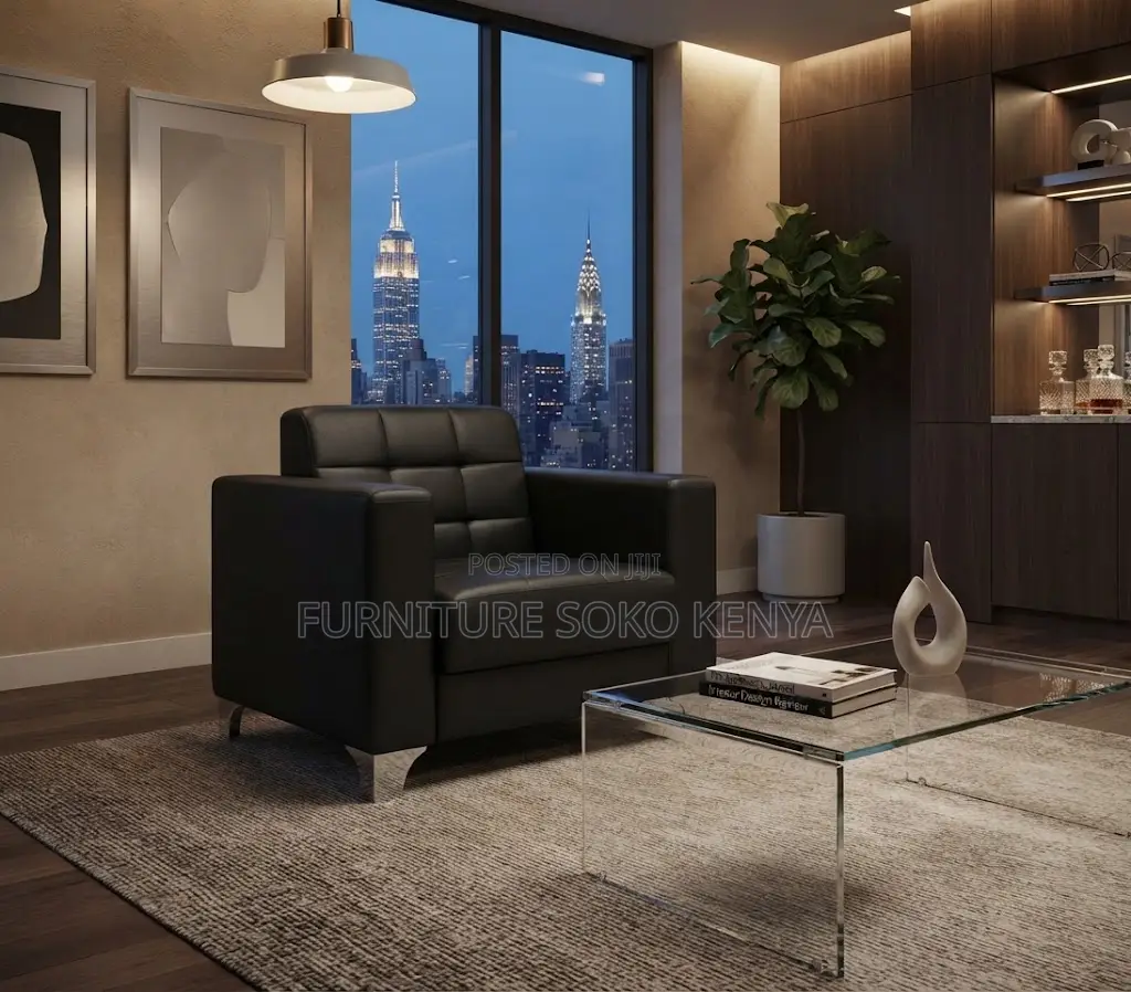 Executive Office Staff Sofa | One User | Leather Sofa