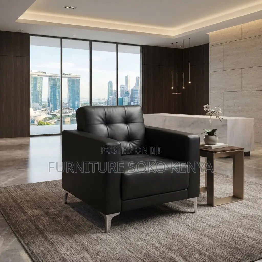 Executive Office Staff Sofa | One User | Leather Sofa