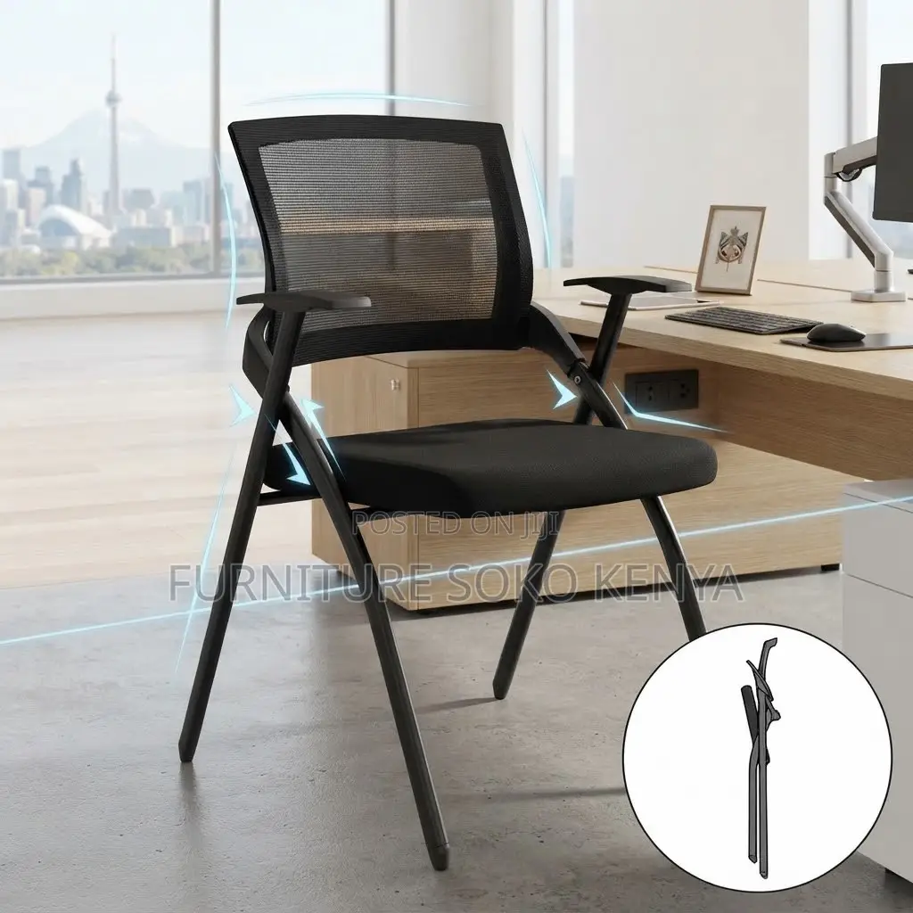 School Office Seats | Fabric Meeting Mid Back Chairs