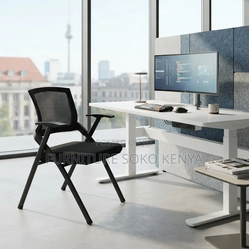 School Office Seats | Fabric Meeting Mid Back Chairs