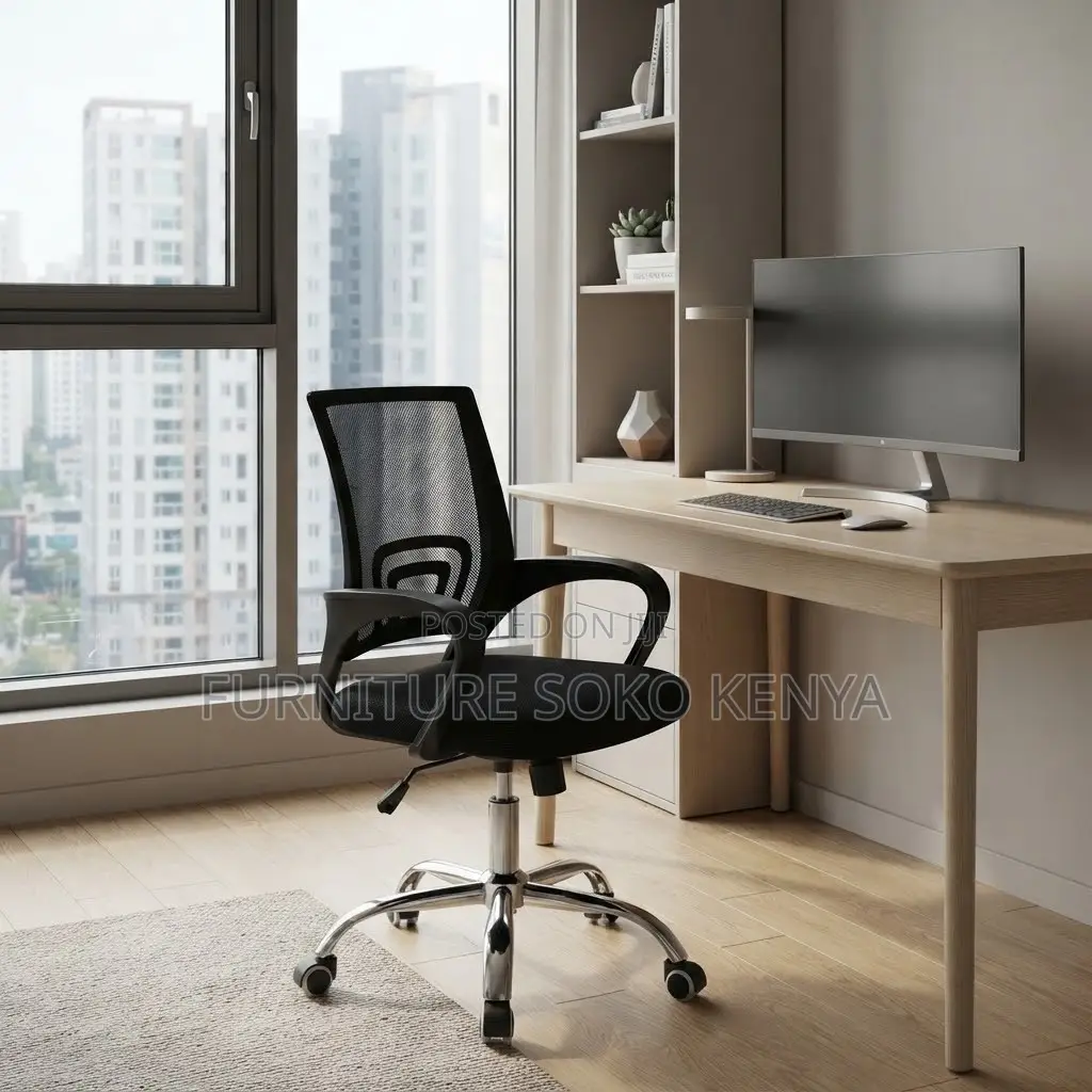 Clerical Office Chairs; Mid Back Support Mesh Ergonomic Chair