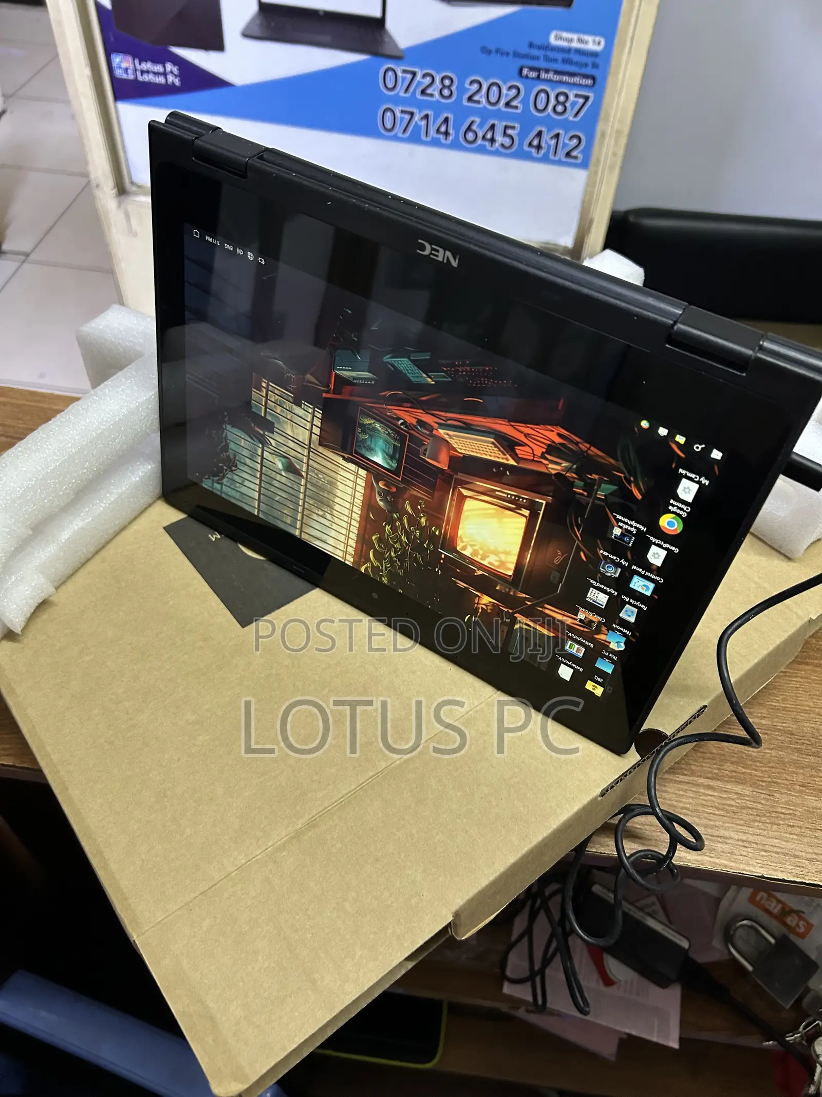 Laptop NEC 4GB Intel Celeron SSD 60GB