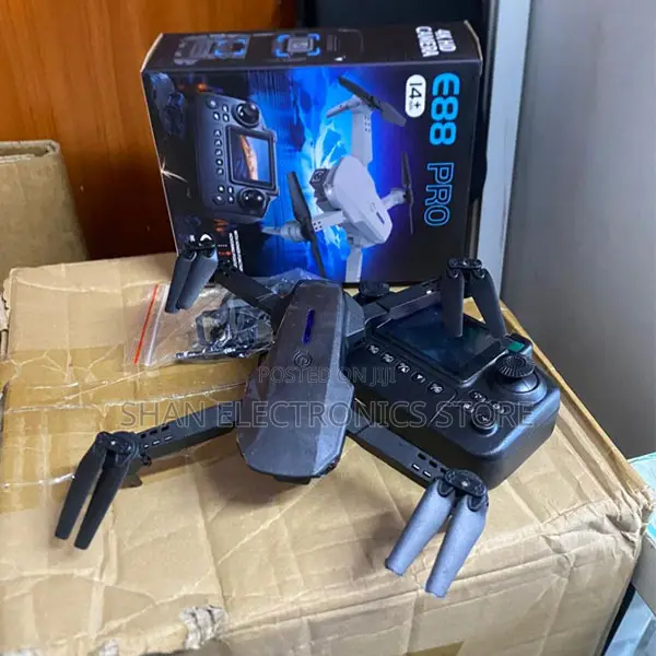 E88 PRO Mini Drone With Camera Screen and Portable Design
