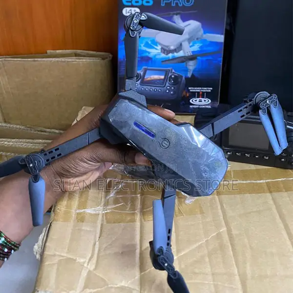 E88 PRO RC Drone With Camera Display and Foldable Design