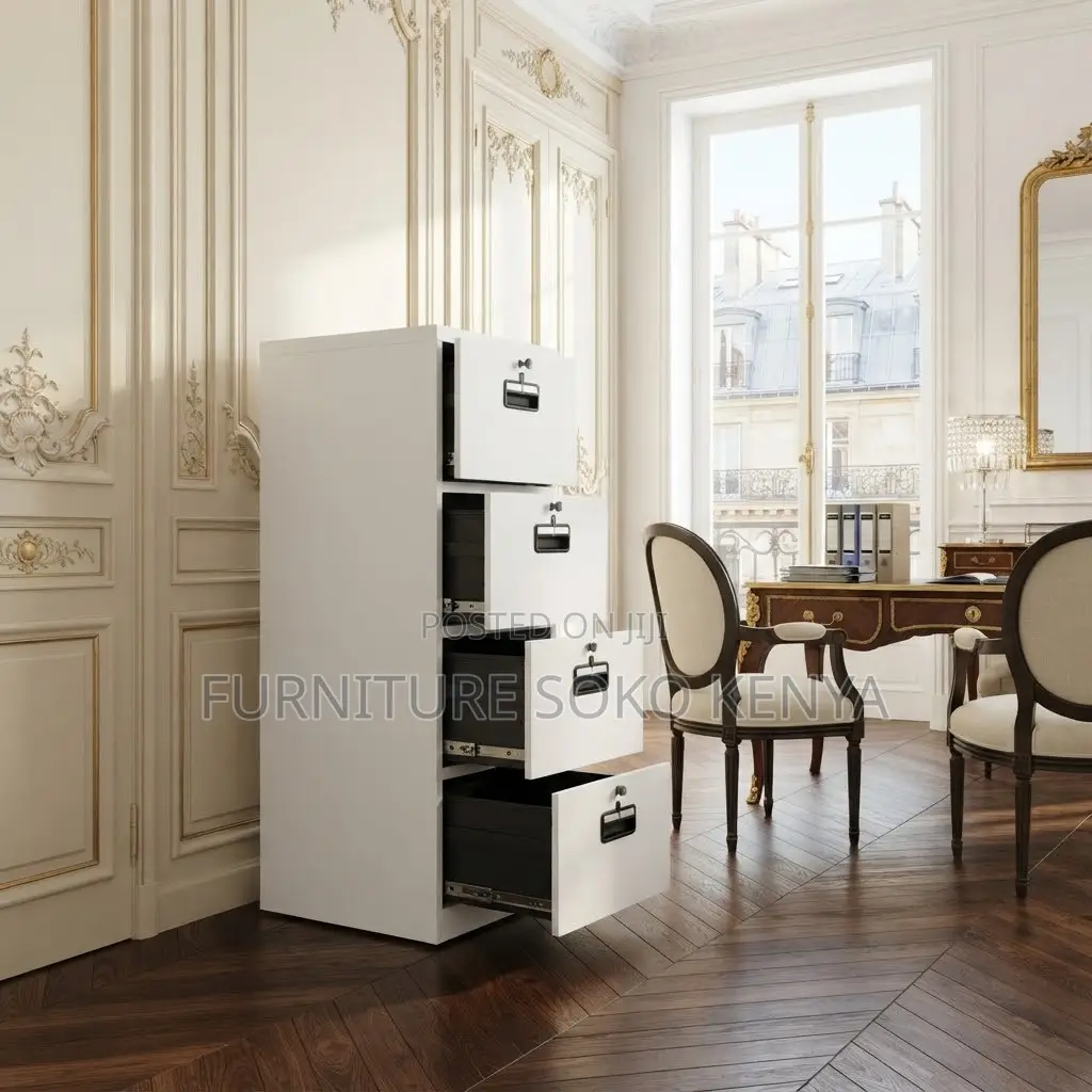 Office Filing Cabinet | Four Lockers Key Drawer Cabinets