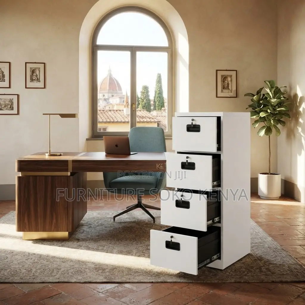 Office Filing Cabinet | Four Lockers Key Drawer Cabinets