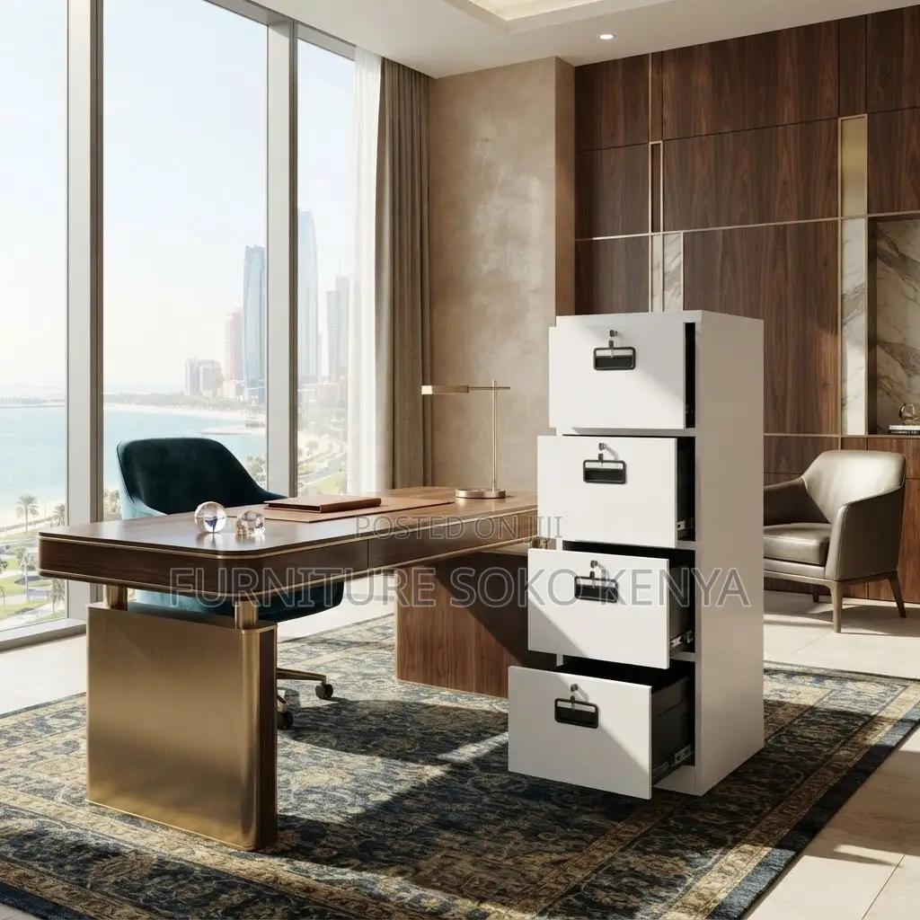 Office Filing Cabinet | Four Lockers Key Drawer Cabinets