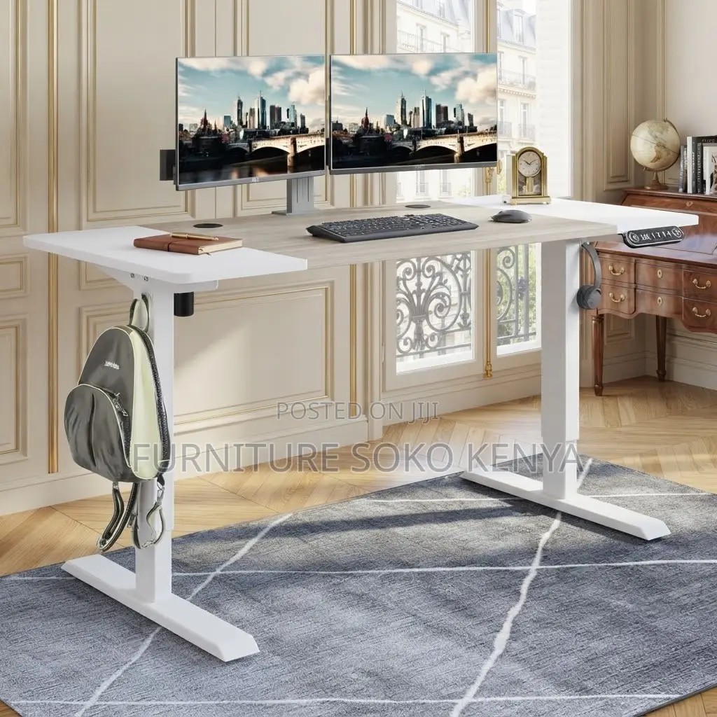 Electric Standing Table | 1200MM White | Ergonomic Adjustable Desk