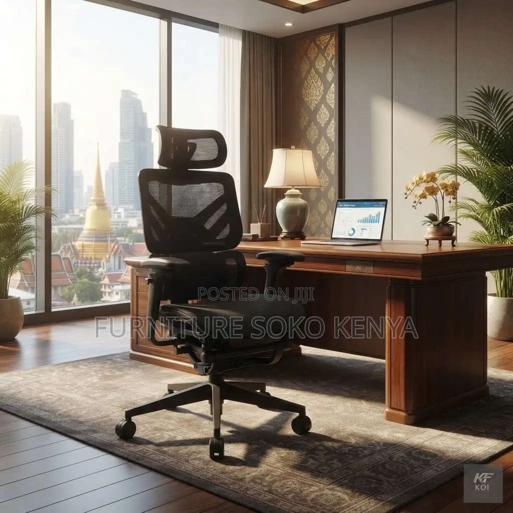 Orthopedic Office Chairs | Fabric Adjustable Ergonomic Seat