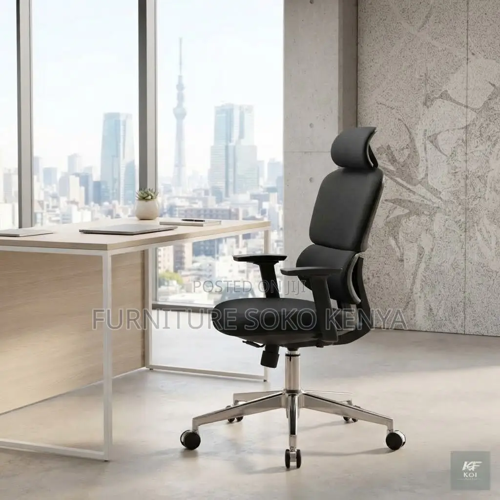 Orthopedic Chairs | Full Fabric High Backrest Recliner Executive Seat