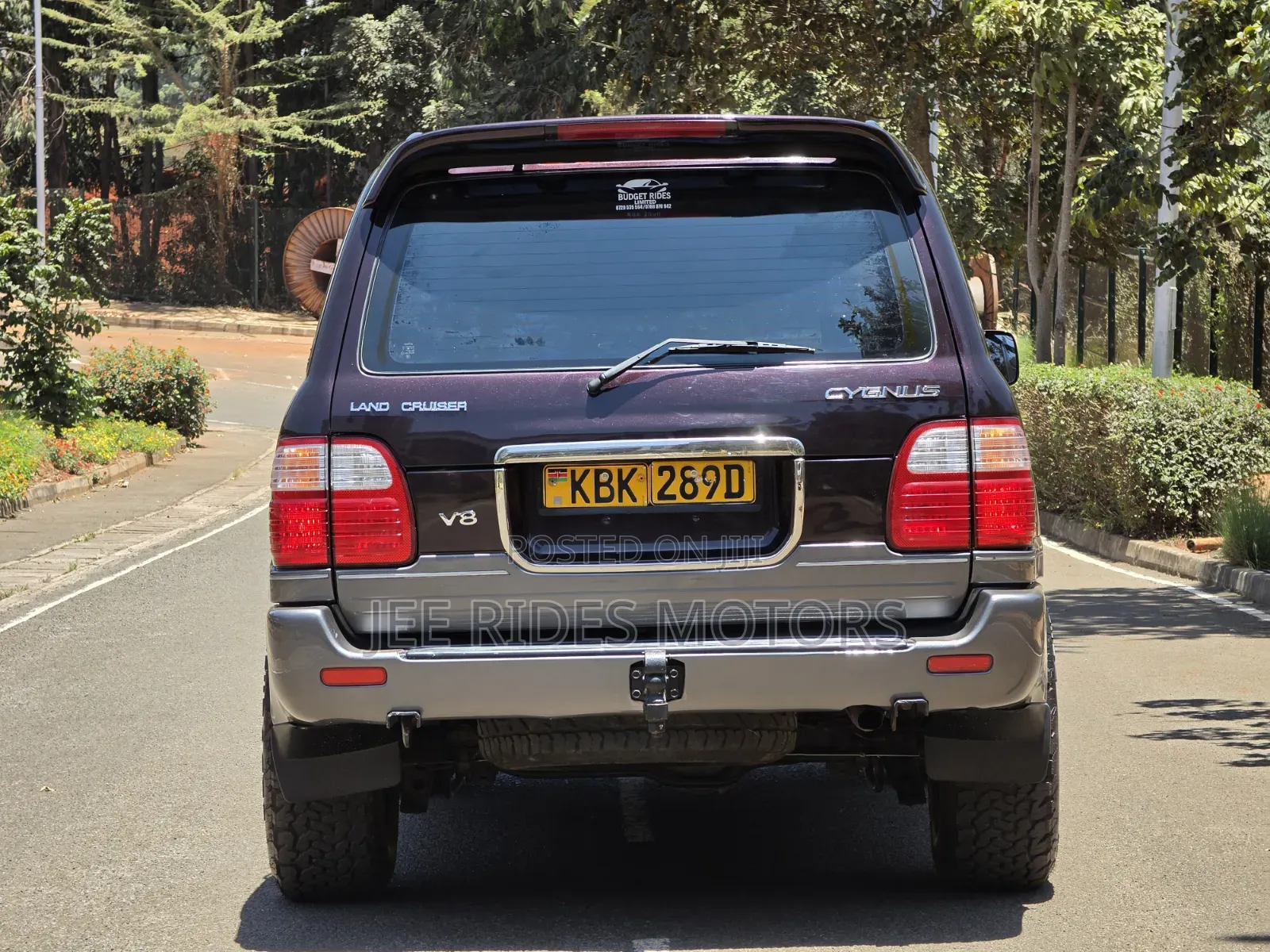 Toyota Land Cruiser 2007 Brown