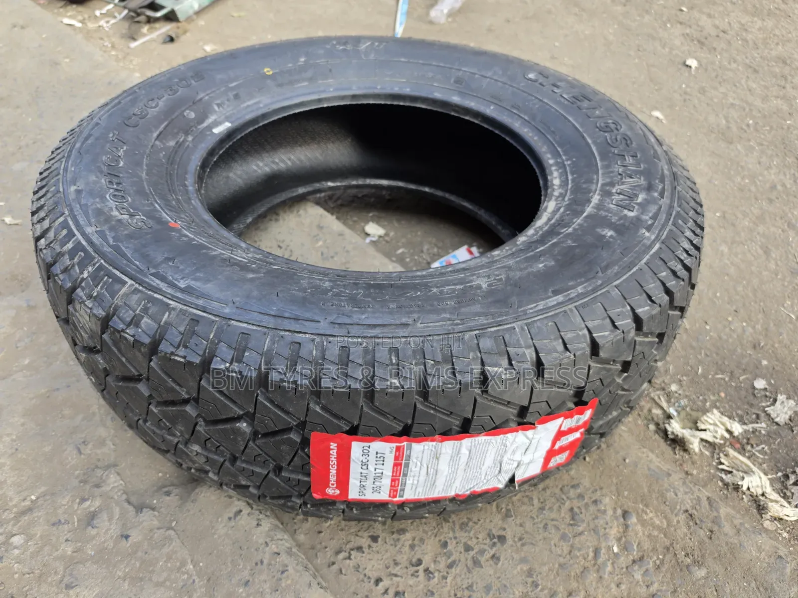 265 /70 R17 Chengshan Tires (All Terrain)