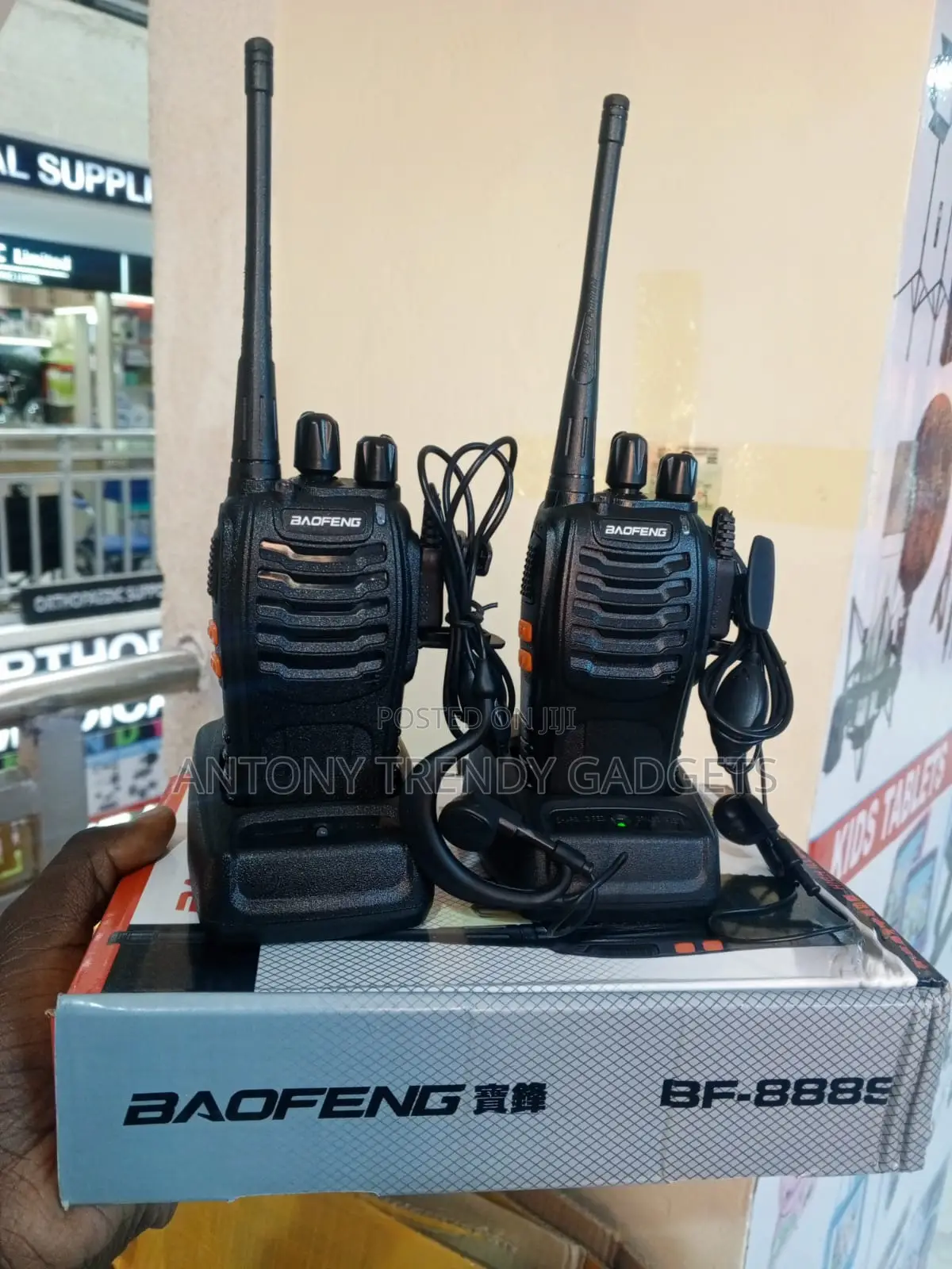 Baofeng BF888S 5W Two-Way Radio With Rechargeable Battery