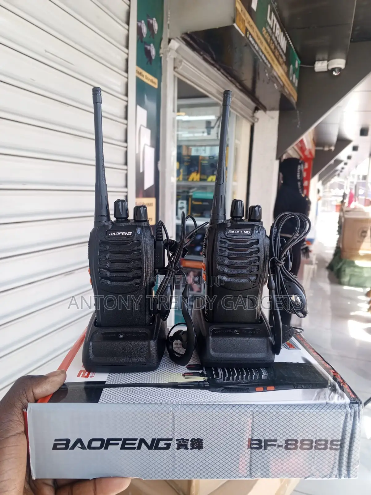 Baofeng BF888S 5W Two-Way Radio With Rechargeable Battery