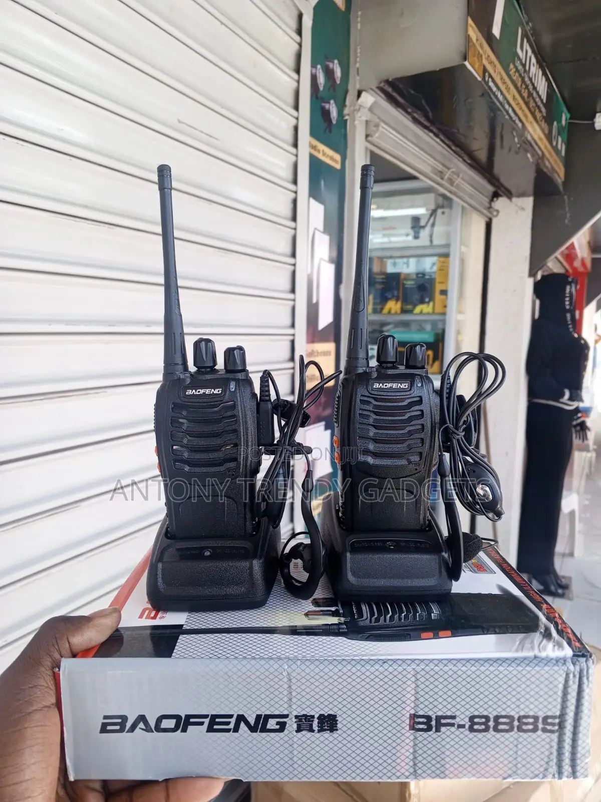 Baofeng BF888S 5W Two-Way Radio With Rechargeable Battery